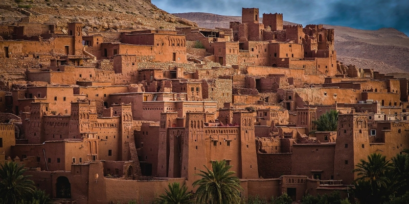 Picture of a city in Moroccoo