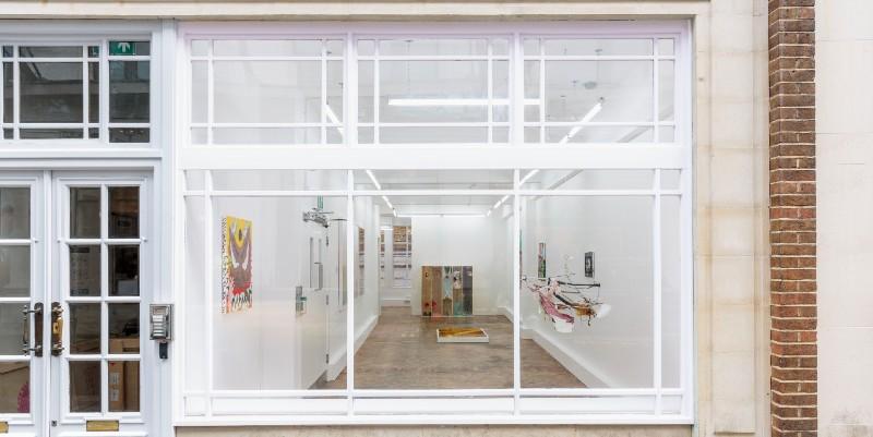 Installation view: 'Notes on Entropy’ at Arcadia Missa, London, 2020.