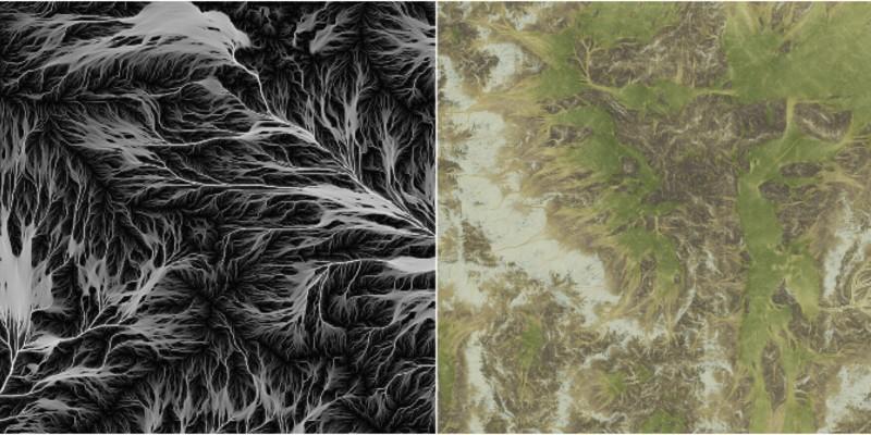 Waterscapes image. Jace Harrison Crowley, CG Artist, silico.studio