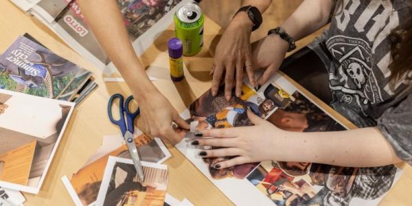 People making zines
