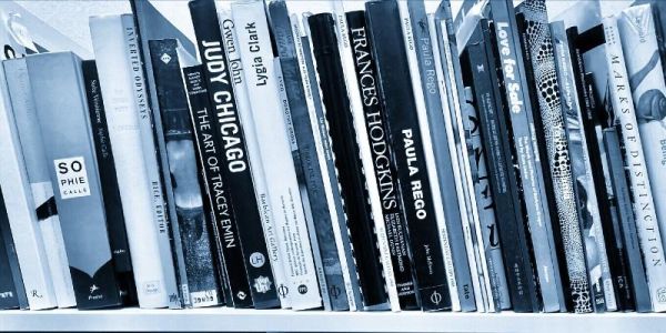 Photo of library books