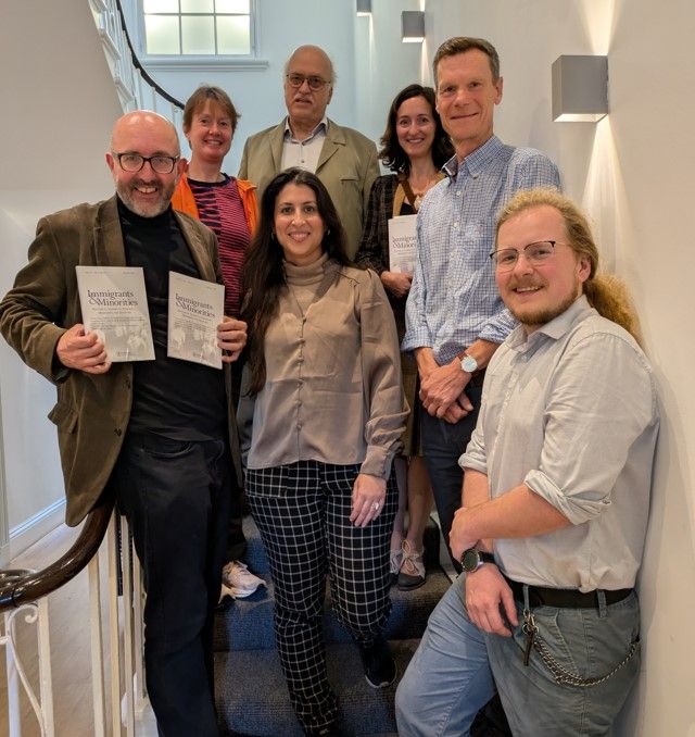 Dr Anne Buckley (second from left) at the launch of the special issue at the Wiener Holocaust Library.
