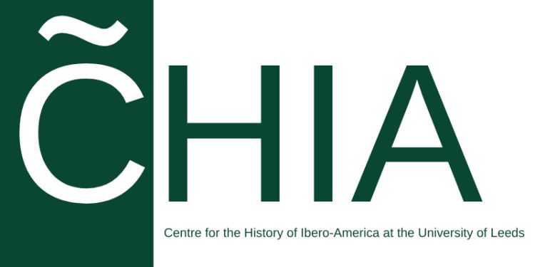 A logo for CHIA. Forest green text on a white background. It reads: &#039;CHIA: Centre for the History of Ibero-America at the University of Leeds&#039;