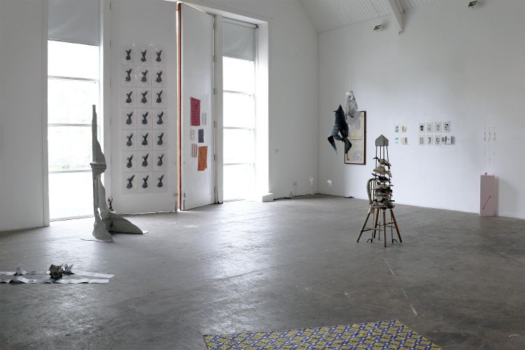 installation view of Practice holds Discovery exhibition at Patrick Studios, East Street Arts