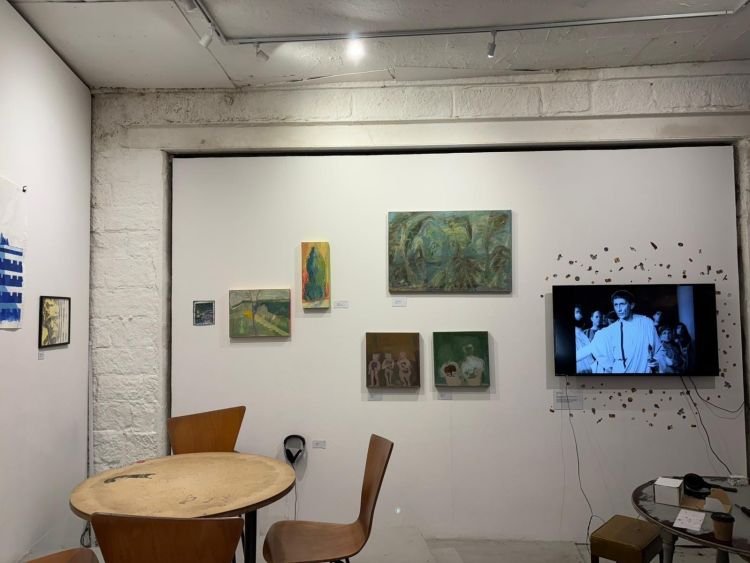 Exhibition in a gallery
