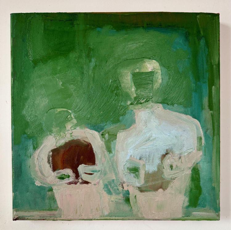 Oil painting by Rebecca O'Hooley