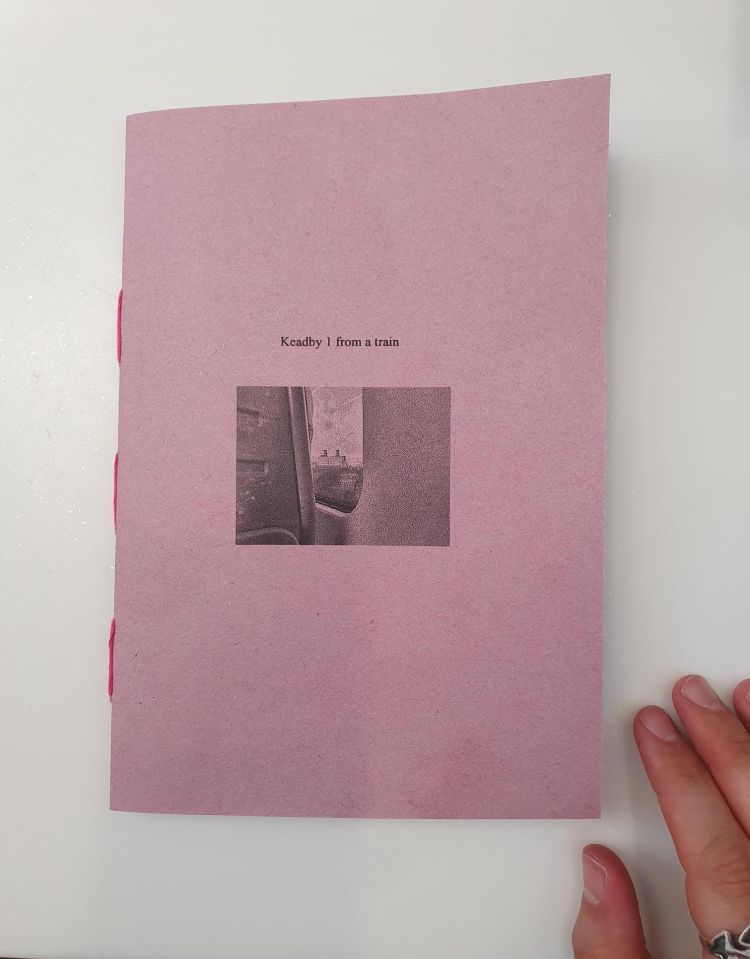 Cover of Zine by Robin Stones