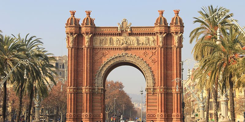 Landscape of Spain.