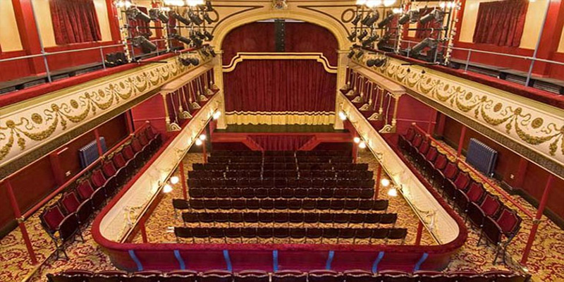 A word-famous stage where Charles Chaplin once performed. Credit: City Varieties.
