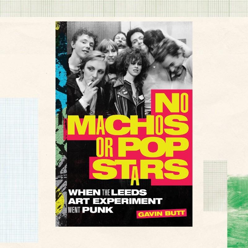 Book cover for No Machos or Pop Stars by Gavin Butt