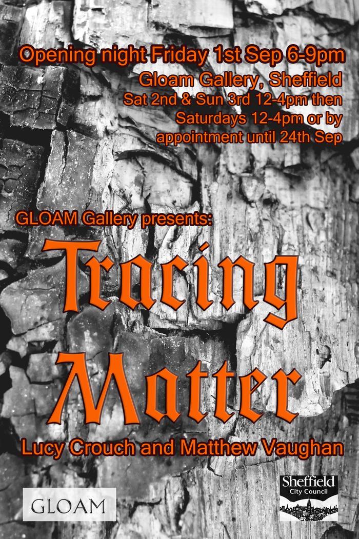 Exhibition poster for Tracing Matters