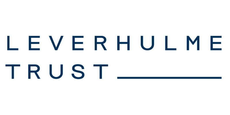 The Leverhulme Trust logo - blue text on white background