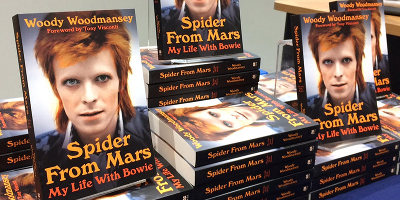 Woody woodmansey spiders from mars at university of leeds
