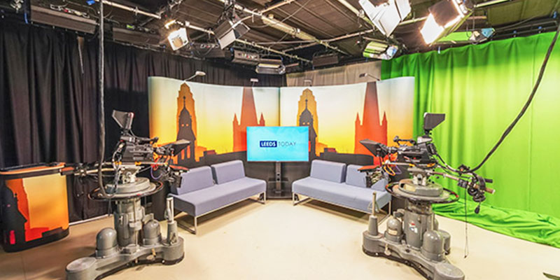 Television and photography studio