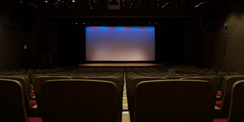 An empty film theatre