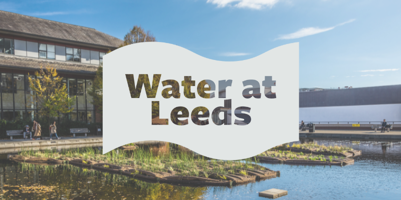 Sculpture, theatre and textile innovation: supporting World Water Week at Leeds