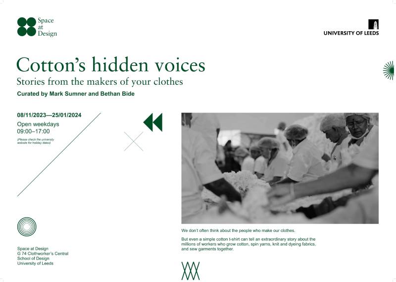 Cotton s hidden voices exhibition poster