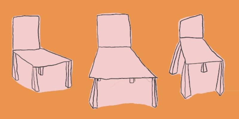 Drawing of chairs