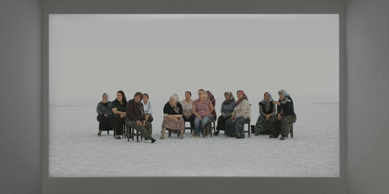 Installation shot: Fatma Bucak, Suggested place for you to see it, Alberto Peola, 2018. Video still. Courtesy the artist.