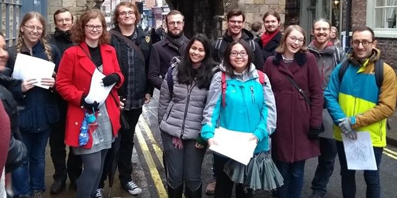 Students in York 2017