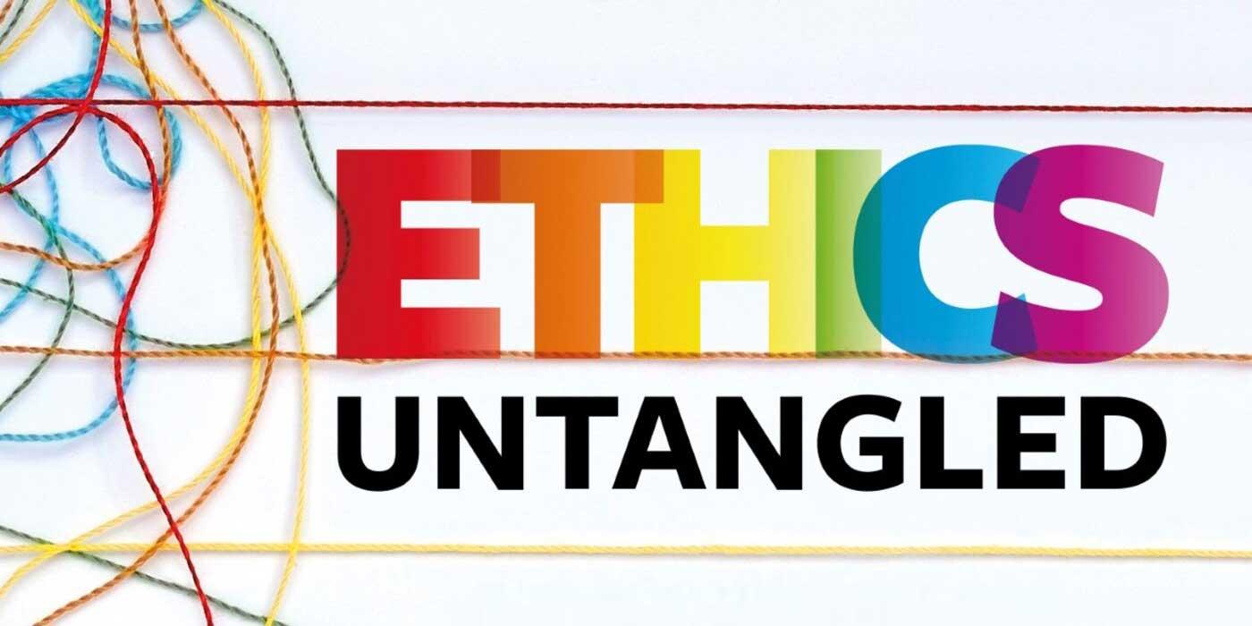 Podcast logo: Ethics Untangled