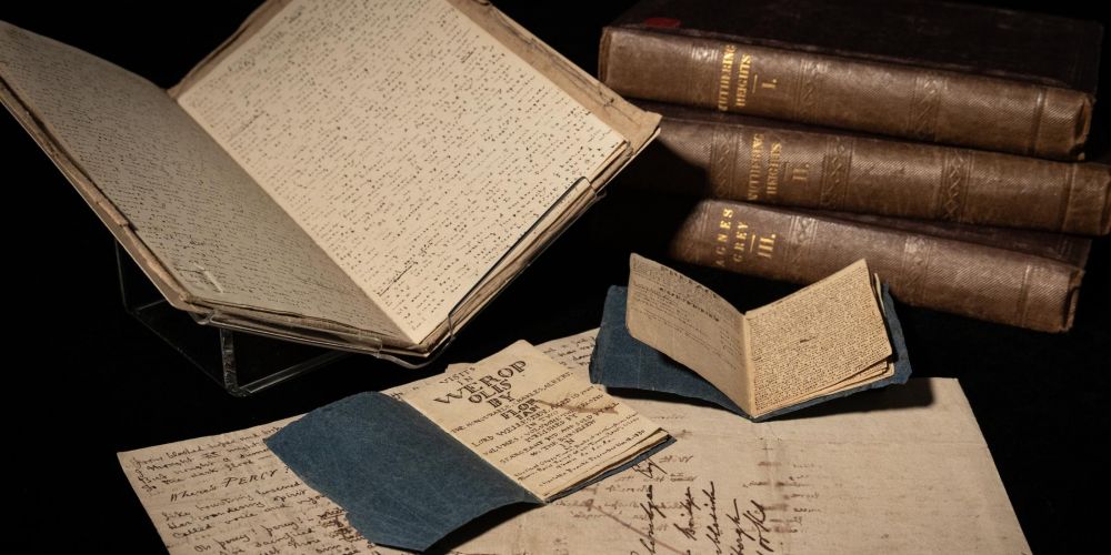 Brontë literary treasures on public display together for first time