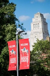 International Medieval Congress banners