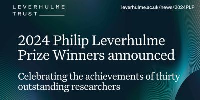 2024 Philip Leverhulme awards announced