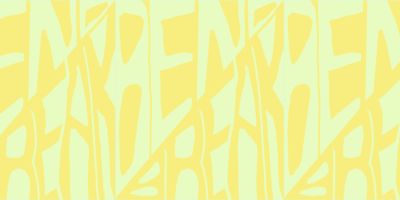 Abstract design showing the words bend and break