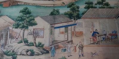 Chinese wallpaper at Harewood House