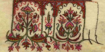 Kashmiri shawl pattern sample