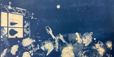 Cyanotype artwork by Evie Stokoe