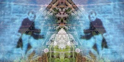 Detail from Clare Carter Osborne's film, Our Wider Flesh