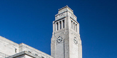 Parkinson Tower at the University of Leeds.