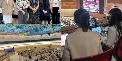 Leeds Conference Interpreting Cohort Visits the United Nations Office at Geneva (UNOG) for Simulated Interpreting Practice