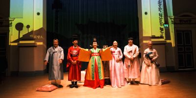 Traditional korean music concert photo