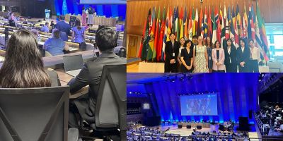 Leeds MA Conference Interpreting Cohort  Visits UNESCO Headquarters for Dummy Booth Interpreting Experience 