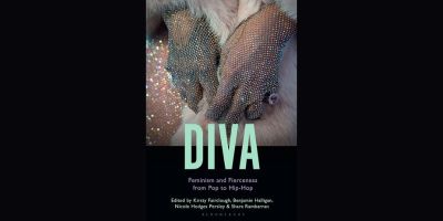 Book cover: hands with sparkly gloves and a jewelled ring holding fur fabric. The text reads 