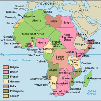 What was the impact of colonialism in Africa