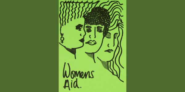 Poster from women's aid archive