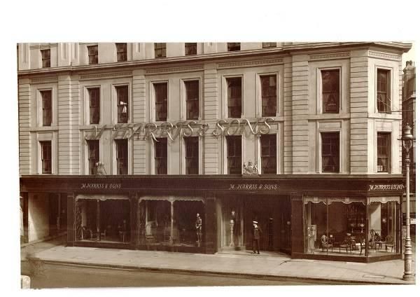 M. Harris & Sons, New Oxford Street, London, c.1935. Image courtesy of John Hill.