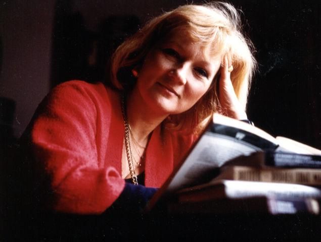 Photograph of Griselda Pollock in the 1980s.