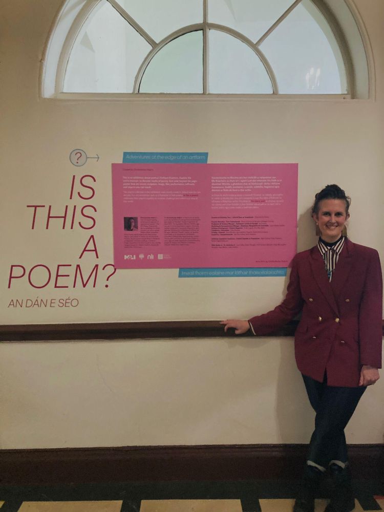 Unique and experimental poem by AHC professor features in major new exhibition 