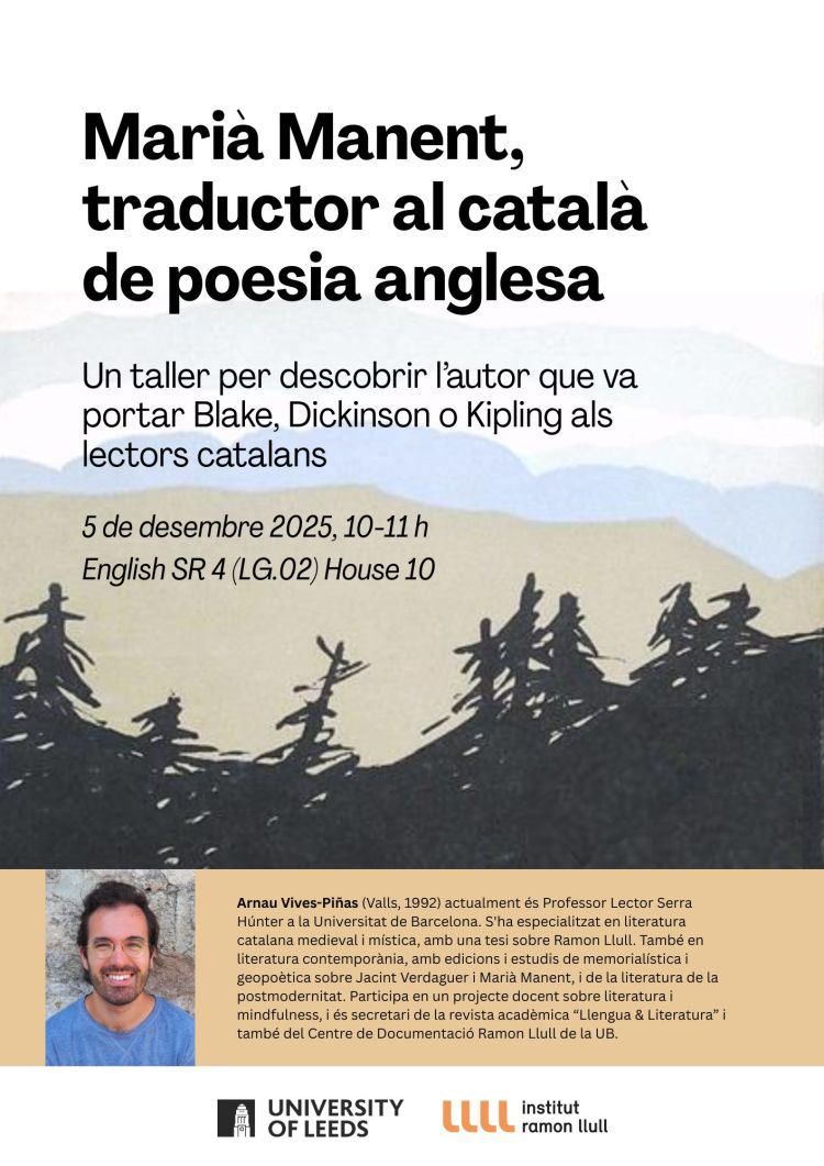 Poster Marià Manent