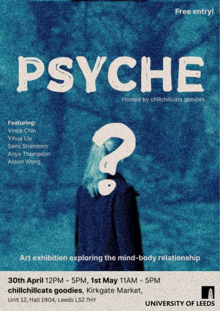 Psyche exhibition poster
