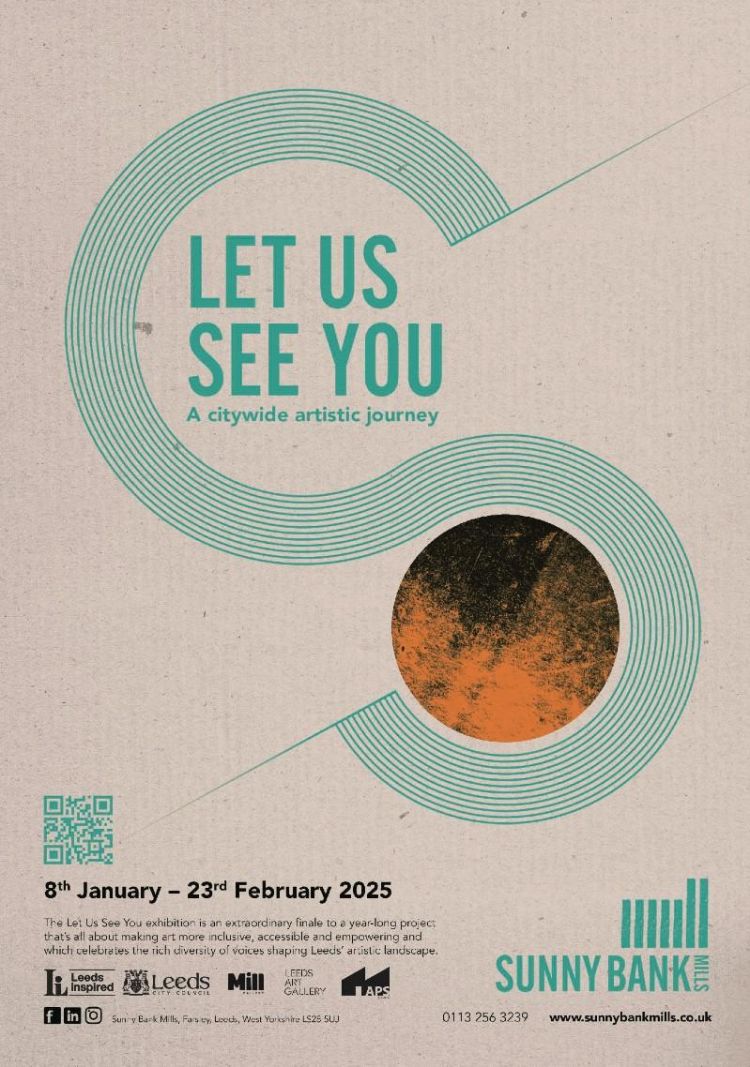 Poster for Let Us See You exhibition