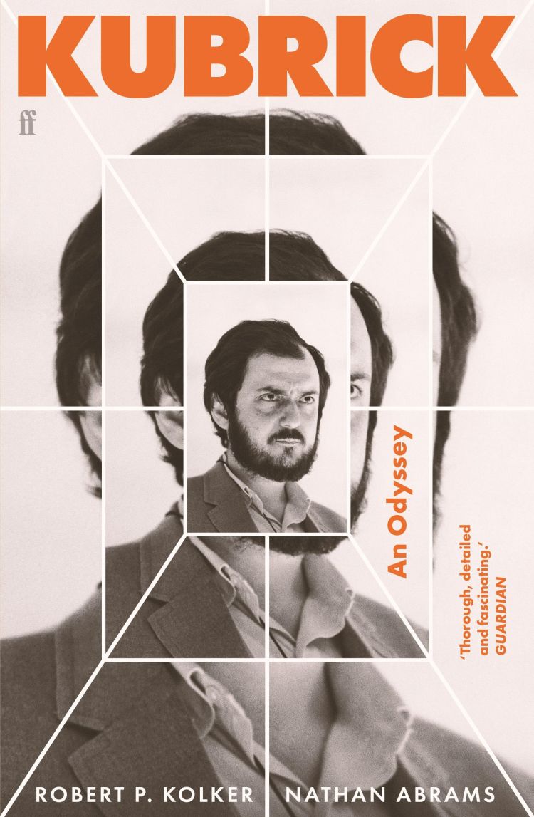 Book cover with image of Stanley Kubrick