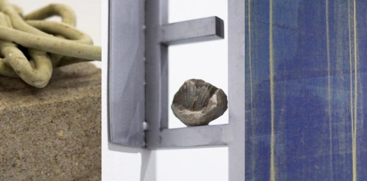 Artworks by Jo McGonigal, Julia McKinlay, Moyra Derby.