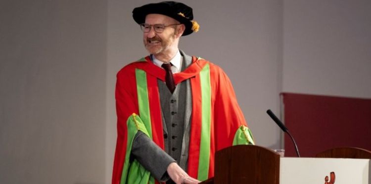 Sherlock star and PCI graduate awarded Honorary Degree