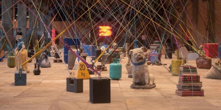 Art installation by Carmela Gross